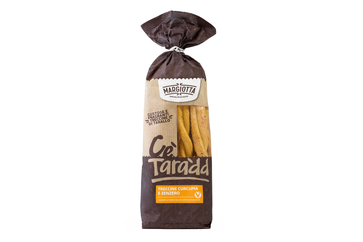 Treccine su ciberžole ir imbieru, 350 g.