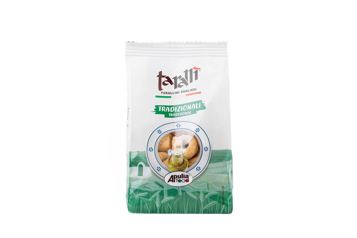 Taralli tradicinio (klasikinio) skonio, 250 g.