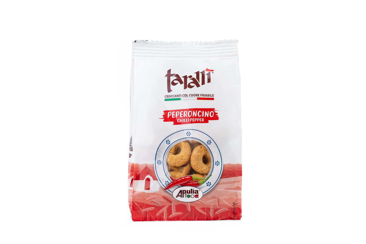 Taralli su čili pipirais, 250 g.
